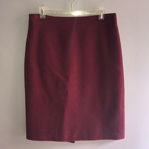 J. Crew pencil skirt size 00